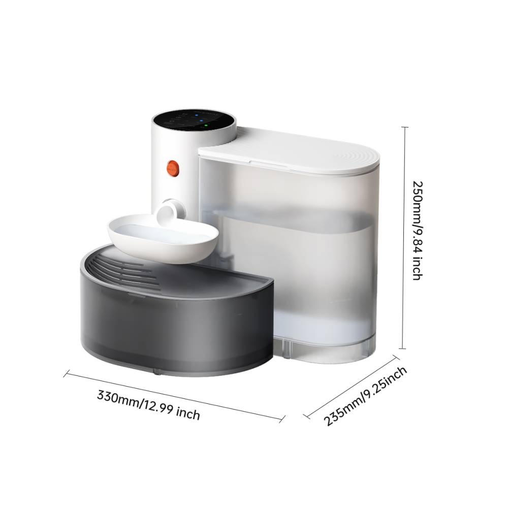 Máy nước Pet Gravity không dây cho thú cưng