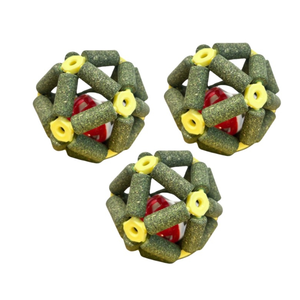 Catnip khung gỗ, lồng chuông thư giãn cho mèo