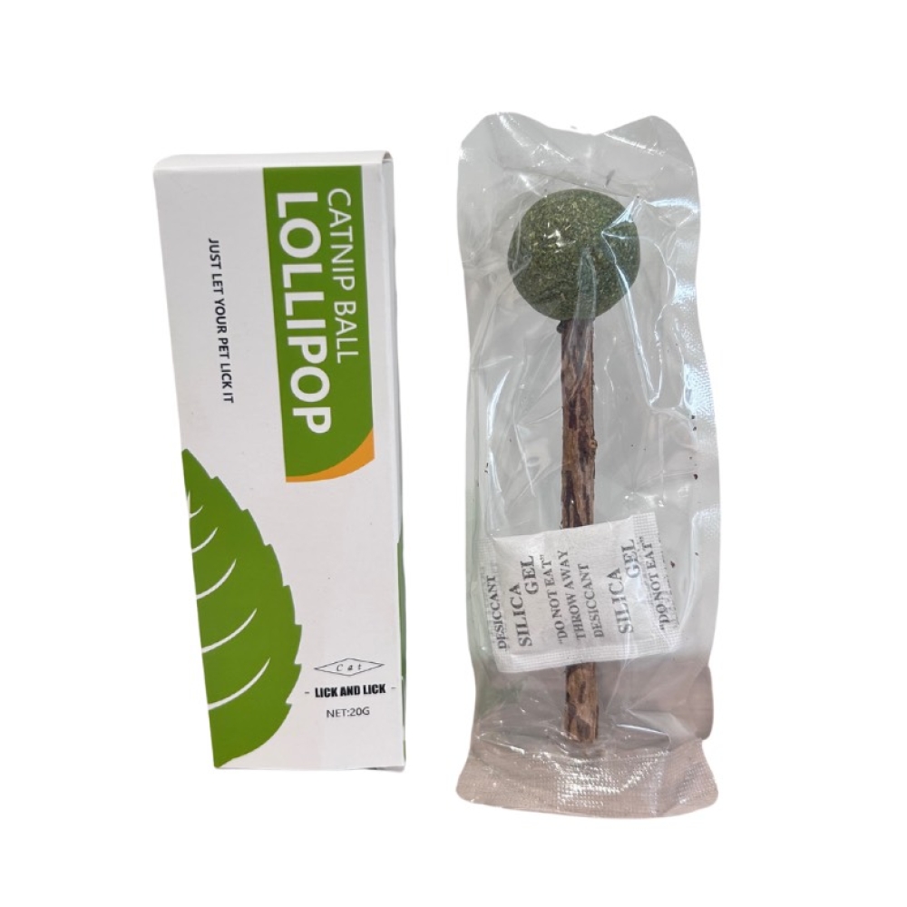 Que kẹo mút catnip thư giãn cho mèo