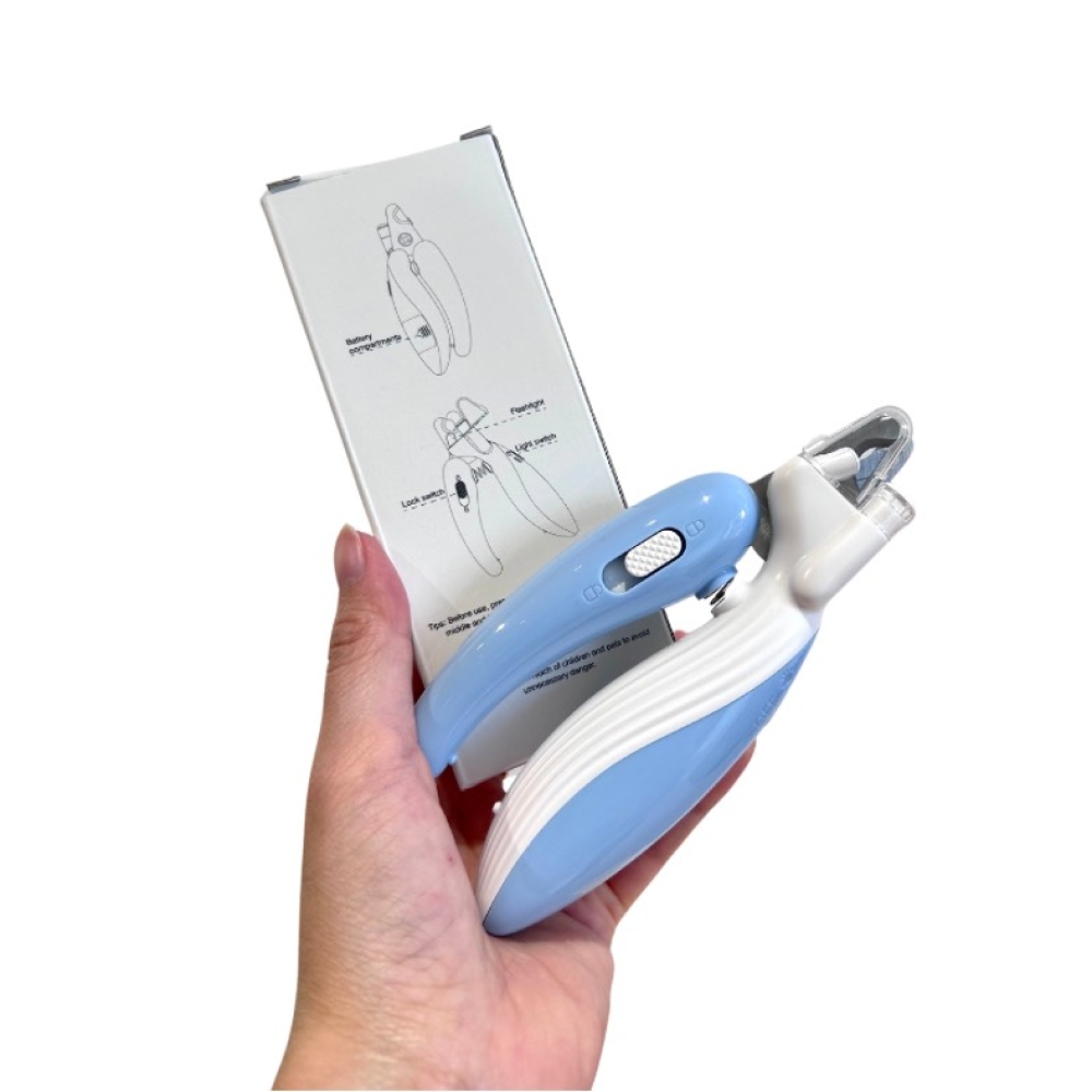Kềm cắt móng cho thú cưng có đèn LED tiện lợi, tránh tổn thương móng